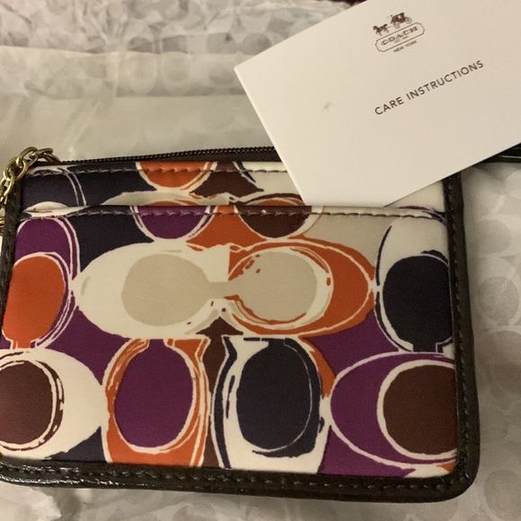 Coach Keychain Wristlet - Picture 2 of 12